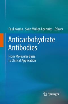 Couverture de l’ouvrage Anticarbohydrate Antibodies