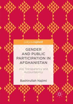 Couverture de l’ouvrage Gender and Public Participation in Afghanistan
