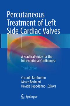 Couverture de l’ouvrage Percutaneous Treatment of Left Side Cardiac Valves