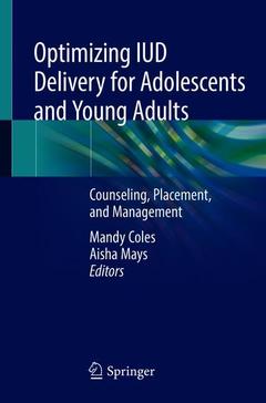 Couverture de l’ouvrage Optimizing IUD Delivery for Adolescents and Young Adults