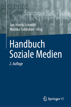 Couverture de l’ouvrage Handbuch Soziale Medien