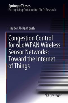 Cover of the book Congestion Control for 6LoWPAN Wireless Sensor Networks: Toward the Internet of Things