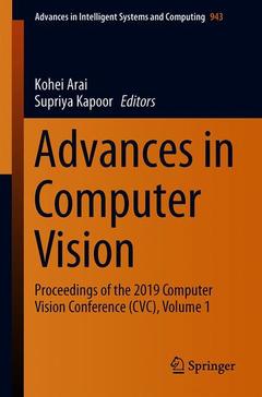 Couverture de l’ouvrage Advances in Computer Vision