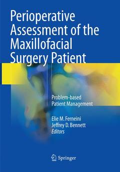 Couverture de l’ouvrage Perioperative Assessment of the Maxillofacial Surgery Patient