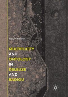 Couverture de l’ouvrage Multiplicity and Ontology in Deleuze and Badiou