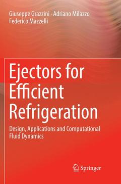 Couverture de l’ouvrage Ejectors for Efficient Refrigeration