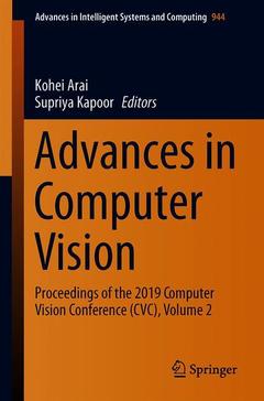 Couverture de l’ouvrage Advances in Computer Vision
