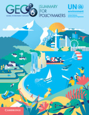 Couverture de l’ouvrage Global Environment Outlook – GEO-6: Summary for Policymakers