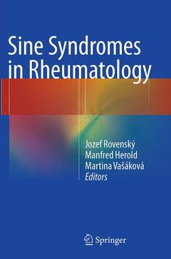 Couverture de l’ouvrage Sine Syndromes in Rheumatology