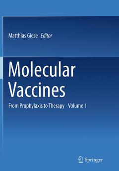 Couverture de l’ouvrage Molecular Vaccines