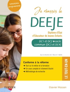 Cover of the book Je réussis le DEEJE. Diplôme d'État d'éducateur de jeunes enfants