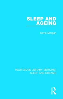 Cover of the book Sleep and Ageing