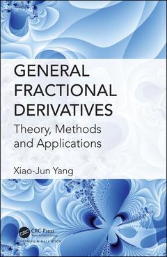 Couverture de l’ouvrage General Fractional Derivatives