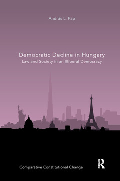 Couverture de l’ouvrage Democratic Decline in Hungary