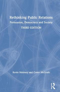 Couverture de l’ouvrage Rethinking Public Relations