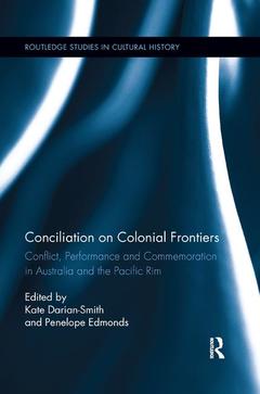 Couverture de l’ouvrage Conciliation on Colonial Frontiers