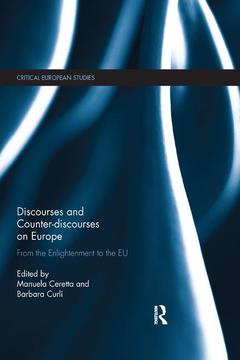 Couverture de l’ouvrage Discourses and Counter-discourses on Europe