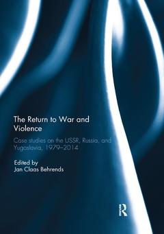 Cover of the book The Return to War and Violence