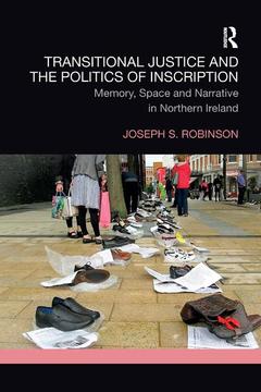Couverture de l’ouvrage Transitional Justice and the Politics of Inscription