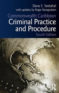 Couverture de l’ouvrage Commonwealth Caribbean Criminal Practice and Procedure