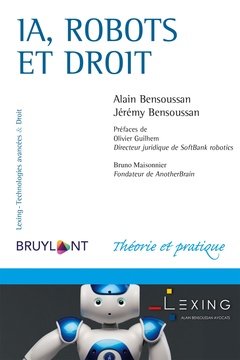 Cover of the book Ia, robots et droit