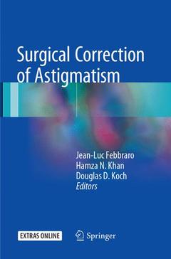 Couverture de l’ouvrage Surgical Correction of Astigmatism
