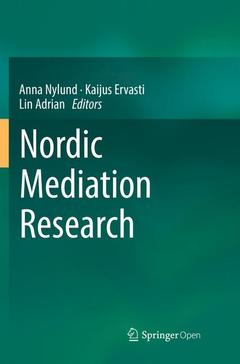 Couverture de l’ouvrage Nordic Mediation Research