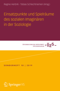 Couverture de l’ouvrage Einsatzpunkte und Spielräume des sozialen Imaginären in der Soziologie