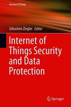 Couverture de l’ouvrage Internet of Things Security and Data Protection