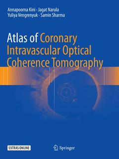 Couverture de l’ouvrage Atlas of Coronary Intravascular Optical Coherence Tomography