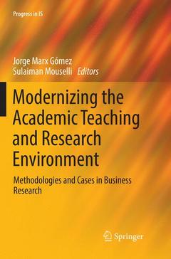 Cover of the book Modernizing the Academic Teaching and Research Environment