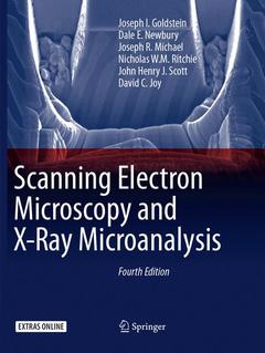 Couverture de l’ouvrage Scanning Electron Microscopy and X-Ray Microanalysis