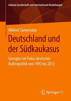 Couverture de l’ouvrage Deutschland und der Südkaukasus