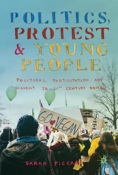 Couverture de l’ouvrage Politics, Protest and Young People