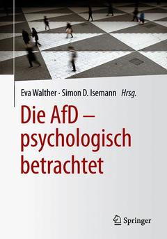 Cover of the book Die AfD – psychologisch betrachtet