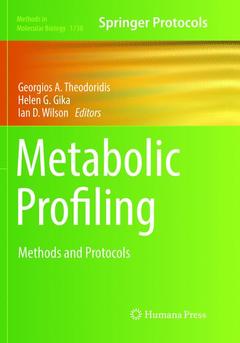 Cover of the book Metabolic Profiling