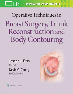 Couverture de l’ouvrage Operative Techniques in Breast Surgery, Trunk Reconstruction and Body Contouring
