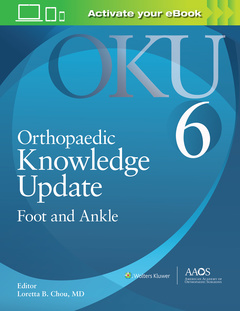Couverture de l’ouvrage Orthopaedic Knowledge Update: Foot and Ankle 6: Print + Ebook with Multimedia