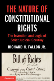Cover of the book The Nature of Constitutional Rights