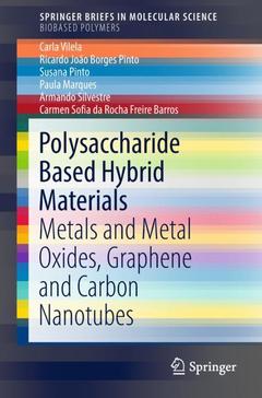 Couverture de l’ouvrage Polysaccharide Based Hybrid Materials