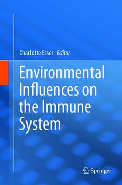 Couverture de l’ouvrage Environmental Influences on the Immune System