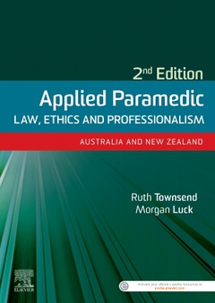 Couverture de l’ouvrage Applied Paramedic Law, Ethics and Professionalism, Second Edition