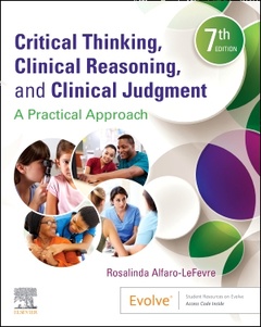 Couverture de l’ouvrage Critical Thinking, Clinical Reasoning, and Clinical Judgment