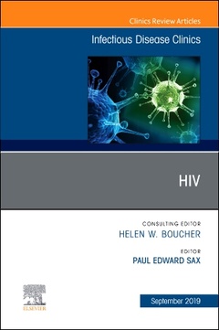 Couverture de l’ouvrage HIV, An Issue of Infectious Disease Clinics of North America