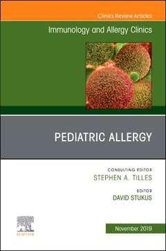 Couverture de l’ouvrage Pediatric Allergy,An Issue of Immunology and Allergy Clinics