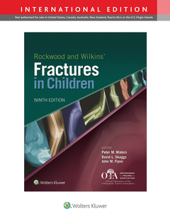 Couverture de l’ouvrage Rockwood and Wilkins Fractures in Children