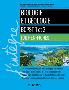 Couverture de l’ouvrage Biologie et géologie tout en fiches - BCPST 1 et 2