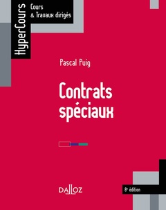 Cover of the book Contrats spéciaux. 8e éd.