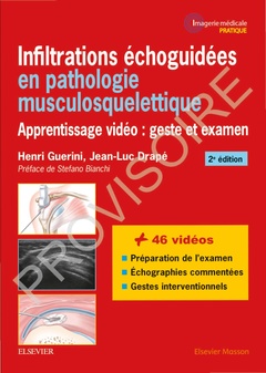 Cover of the book Infiltrations échoguidées en pathologie musculosquelettique