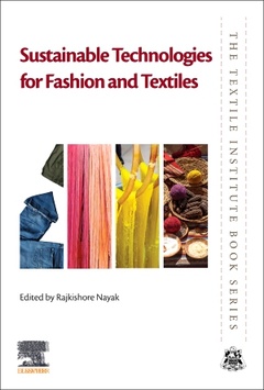 Couverture de l’ouvrage Sustainable Technologies for Fashion and Textiles